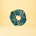 Chouchou - cachemire violet et vert