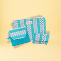 Lots accessoires - rayure vert et fleurs