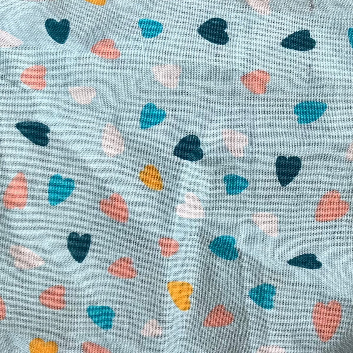 Chouchou - coeur bleu
