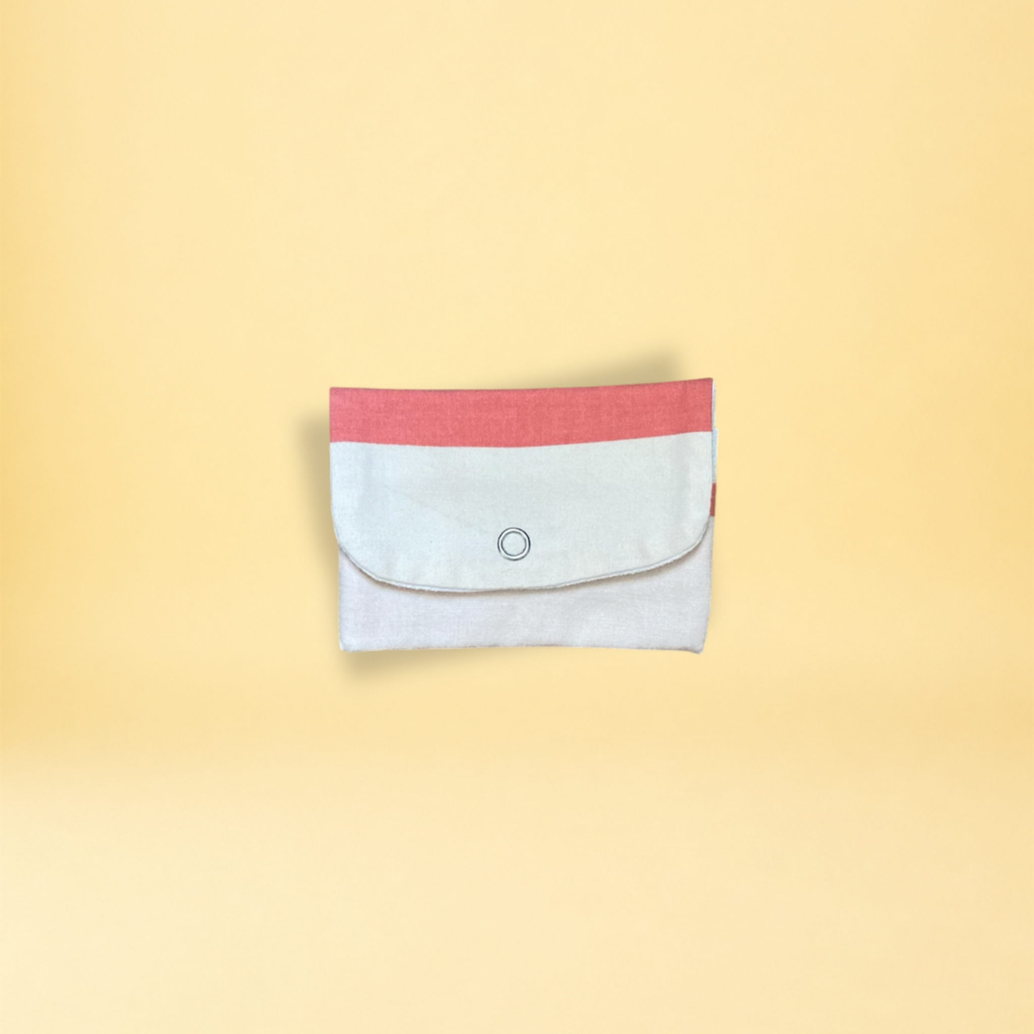 Lot accessoires - rayure rose et jaune clair