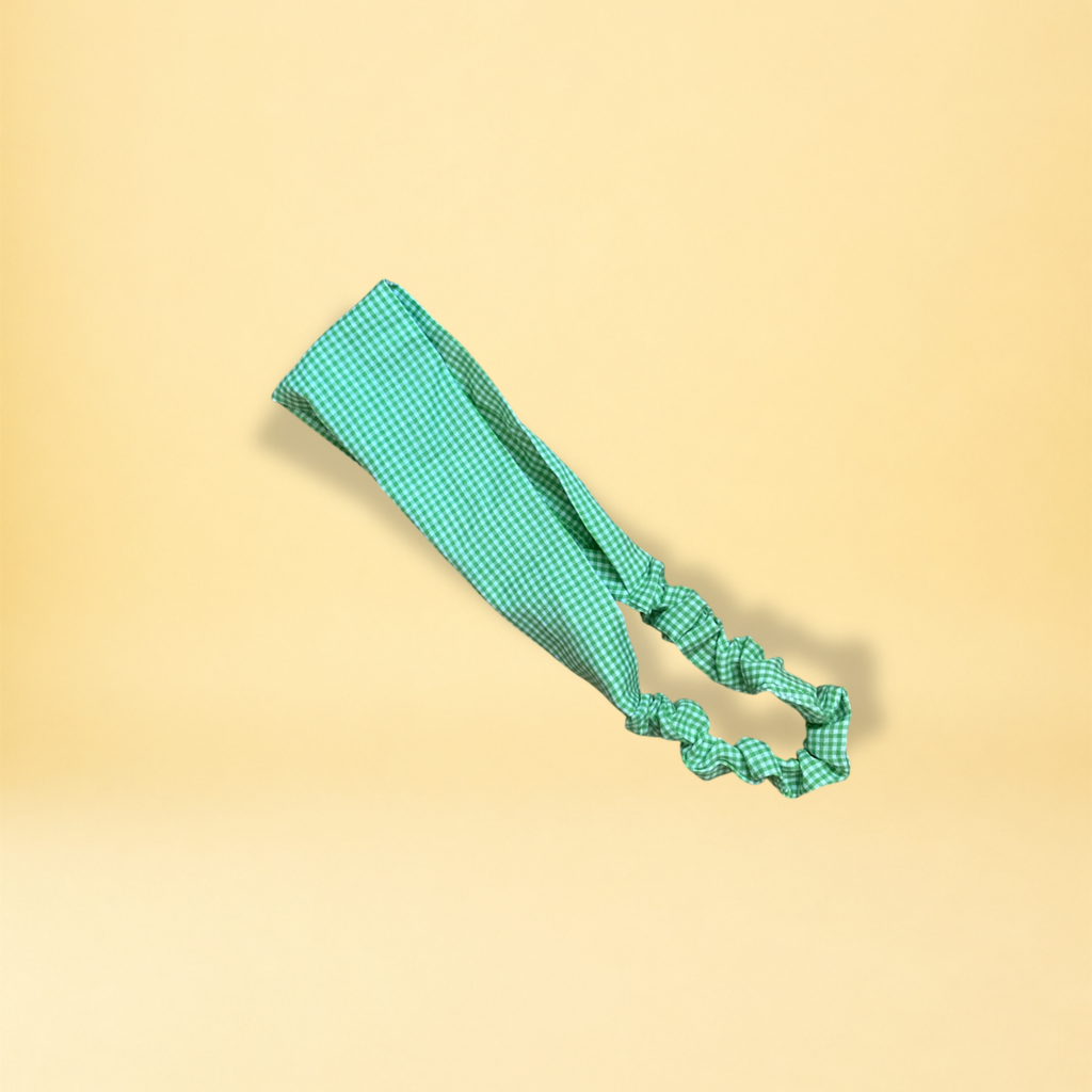 Bandeau - Vichy vert