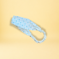 Bandeau - bleu et blanc à pois