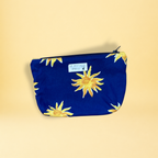 Pochette - soleil jaune et bleu