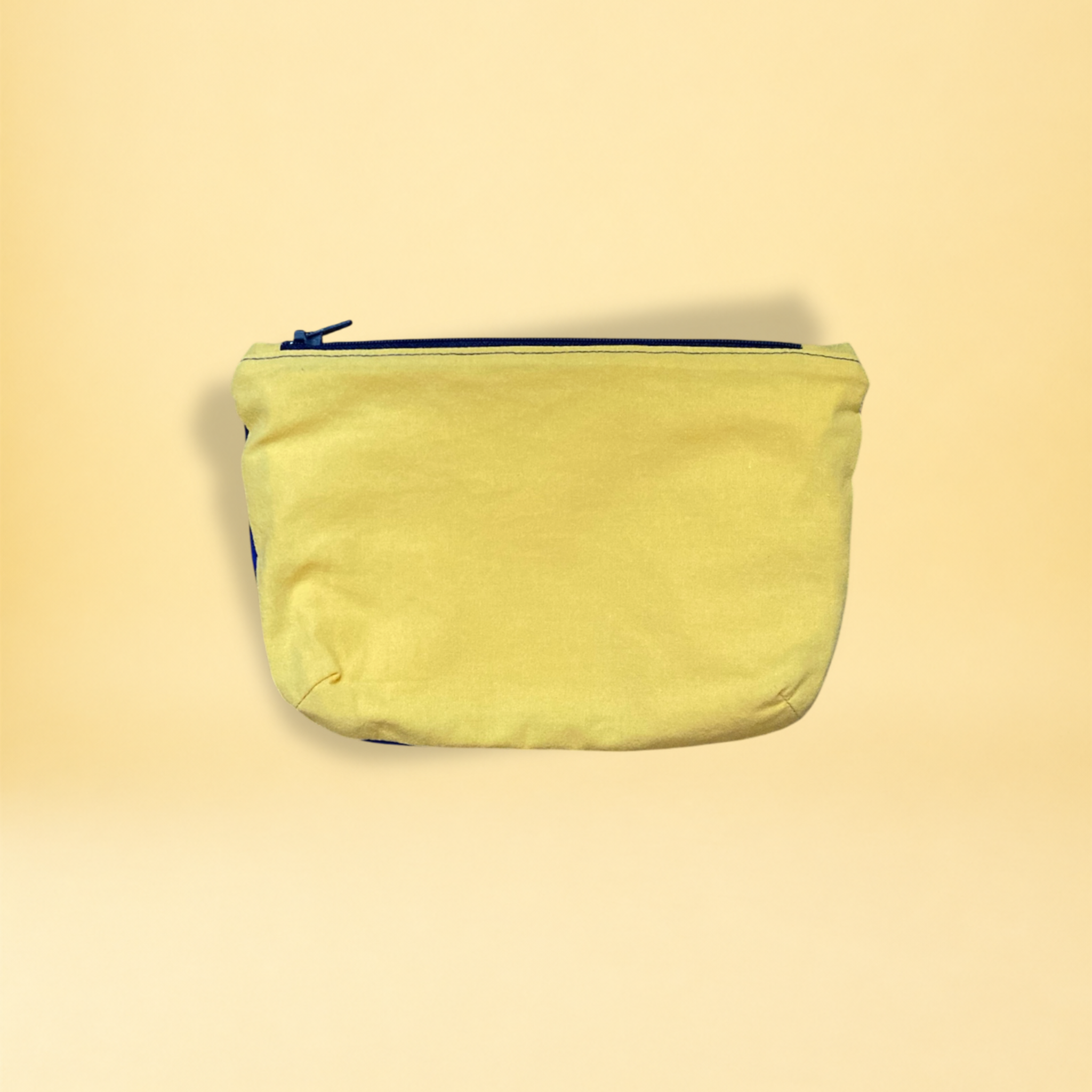 Pochette - soleil jaune et bleu