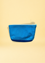 Pochette - fleurs pastel et jean