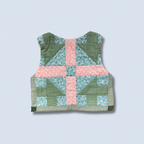 Veston sans manches Enfant – Patchwork printemps