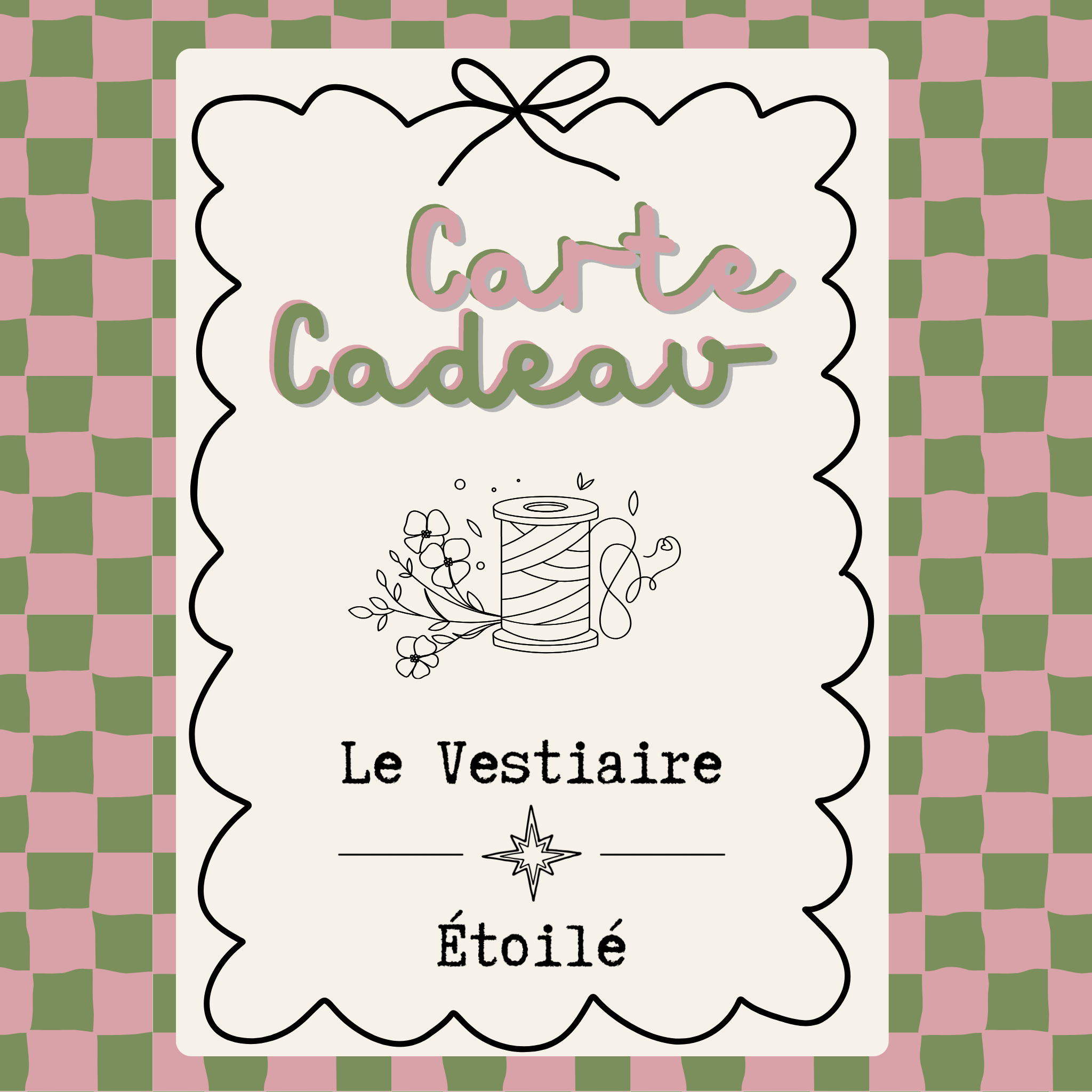 Carte cadeau Le Vestiaire Étoilé