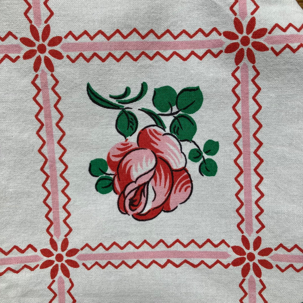 Veston sans manches Enfant – Orange a fleurs