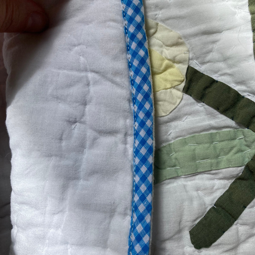 Veston sans manches Enfant – Patchwork tulipes