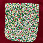 Veston sans manches Enfant – Rouge et vert cerise