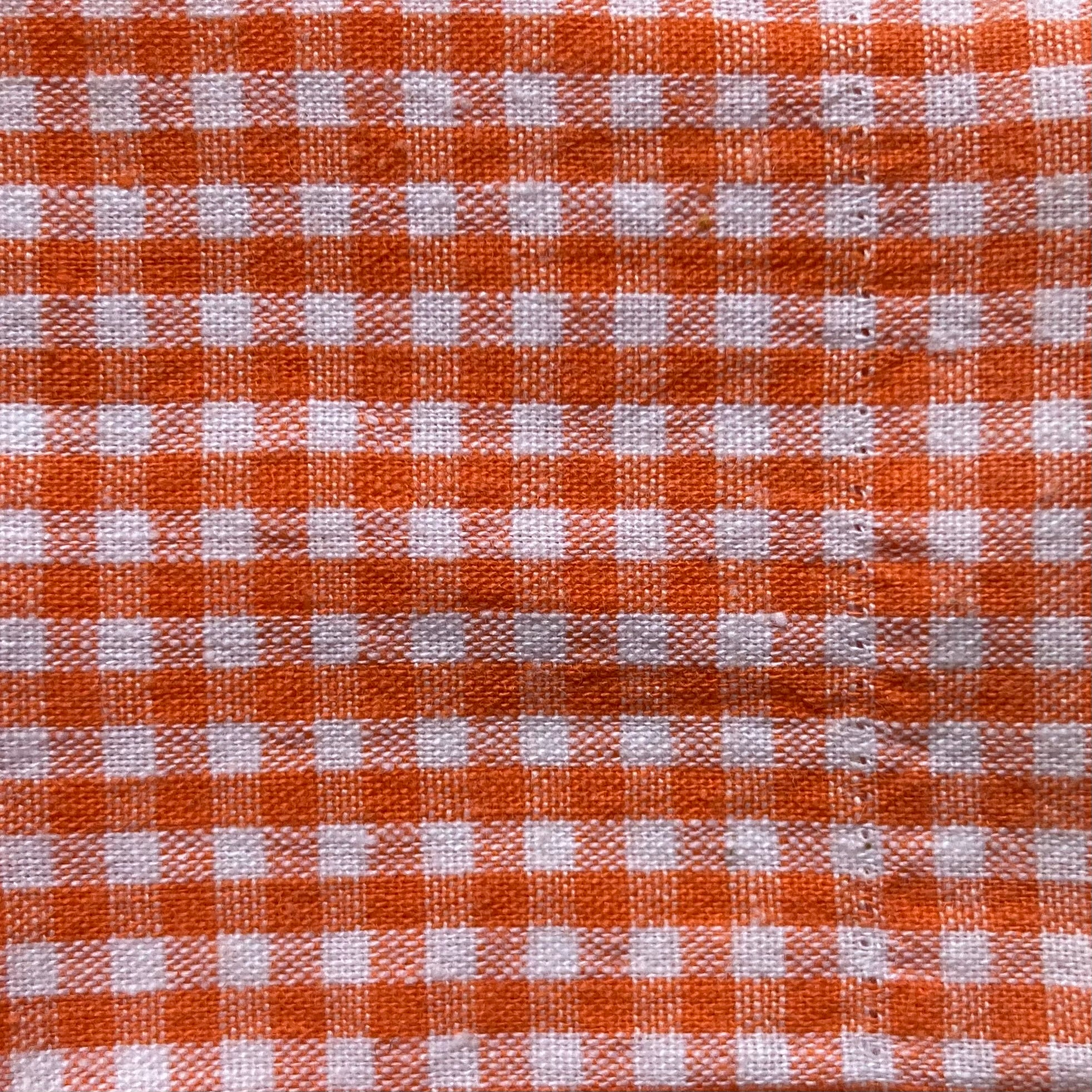 Bandeau - vichy orange