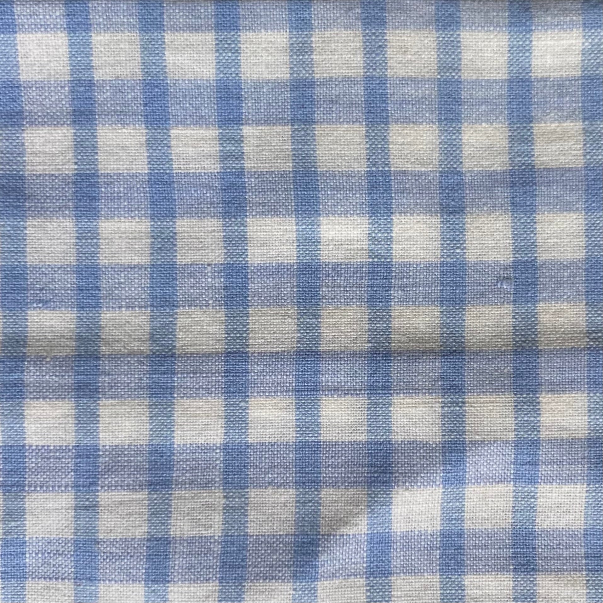 Bandeau - petits carreaux bleu