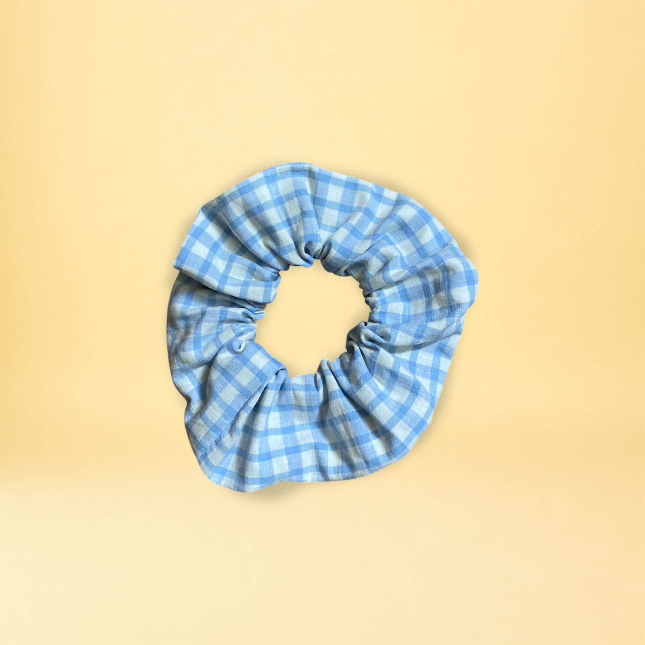 Chouchou - petit carreaux bleu