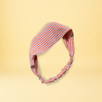 Bandeau - vichy orange