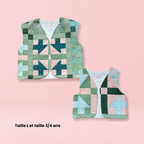 Lot "matchy-matchy" veston - Patchwork printemps