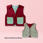 Lot "matchy-matchy" veston - Rouge et vert cerise