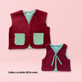 Lot "matchy-matchy" veston - Rouge et vert cerise